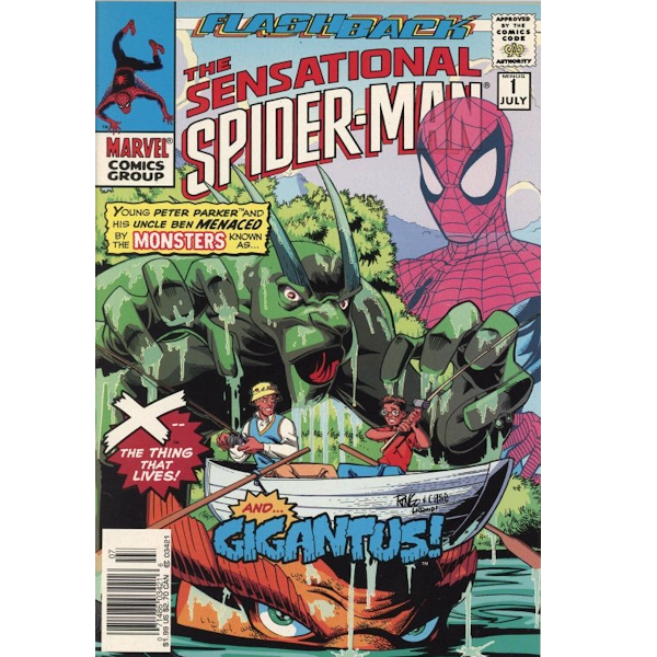 Flashback: The Sensational Spider-Man Vol 1 #-1