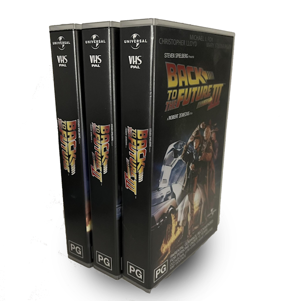 Back To The Future Trilogy VHS