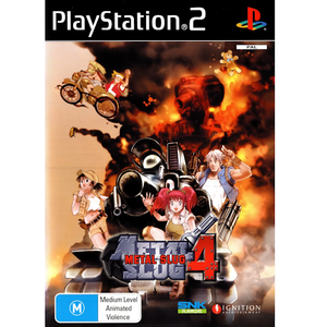 Metal Slug 4 PS2