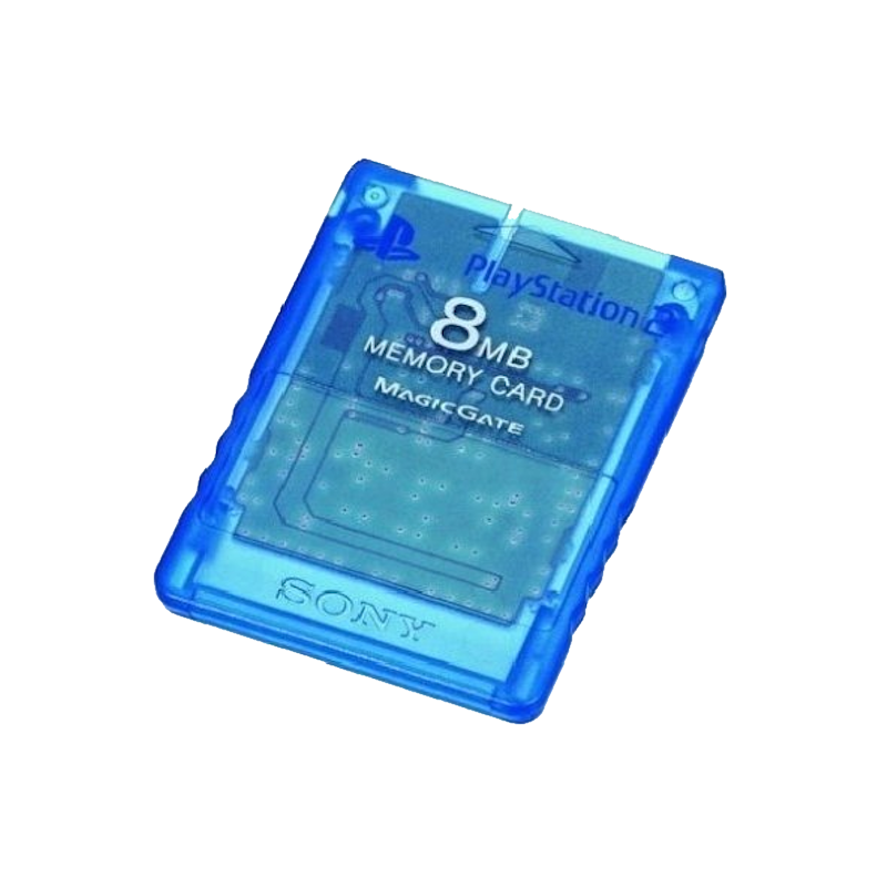 Official Sony PS2 Memory Card (Blue)