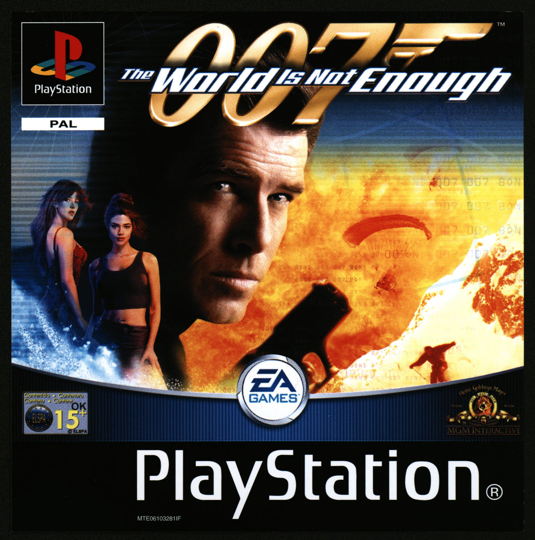 007 The World Is Not Enough PS1