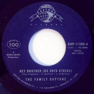 The Family Daptone / The 100 Knights Orchestra: Hey Brother