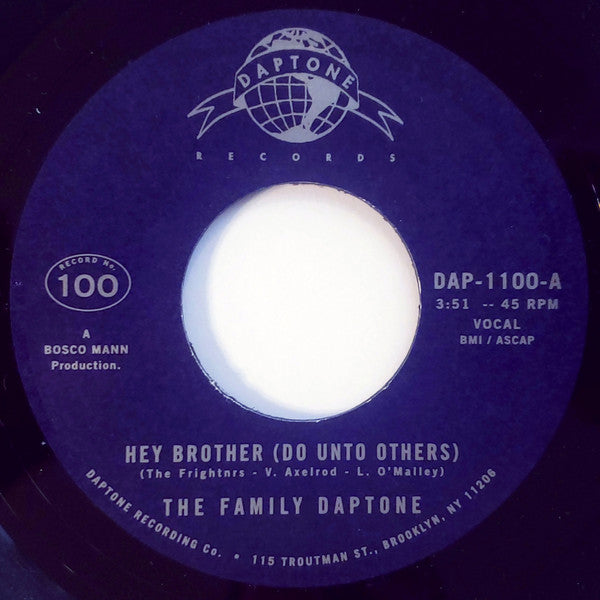 The Family Daptone / The 100 Knights Orchestra: Hey Brother