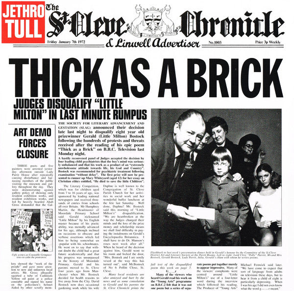 Jethro Tull: Thick as A Brick (Steven Wilson Remix)