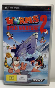 Worms 2 Open Warfare PSP
